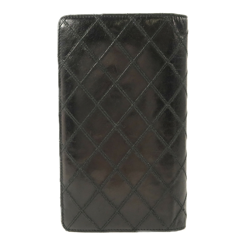 CHANEL 牛皮皮革Vintage Long Wallet長錢包-1