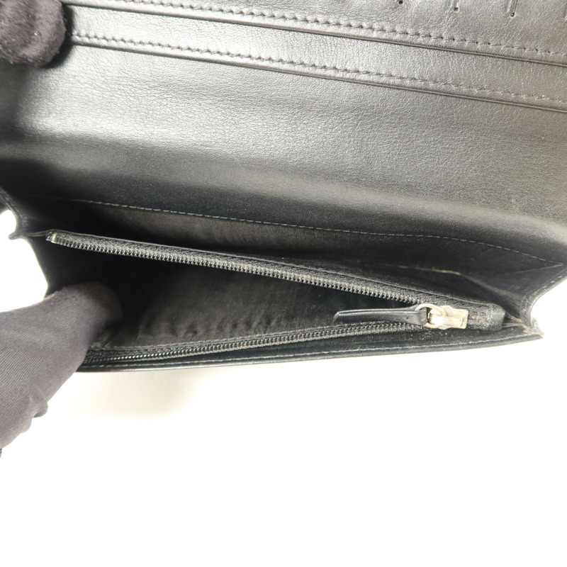 CHANEL 牛皮皮革Vintage Long Wallet長錢包-5