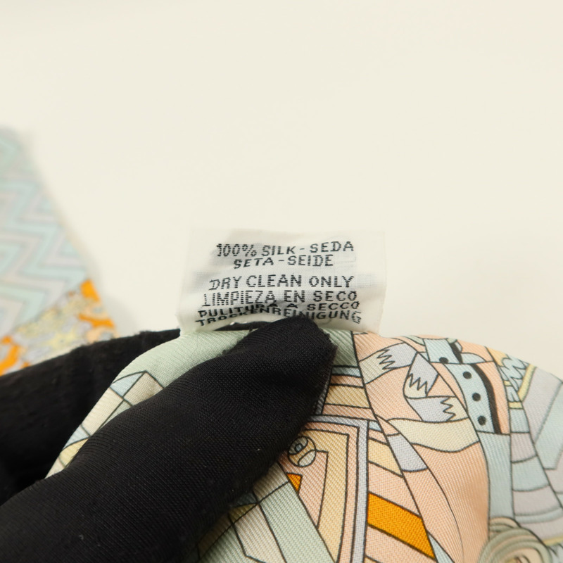 HERMES 絲質Twilly絲巾-7