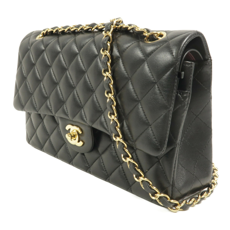 CHANEL 羊皮皮革Classic 25鏈帶肩背袋-2