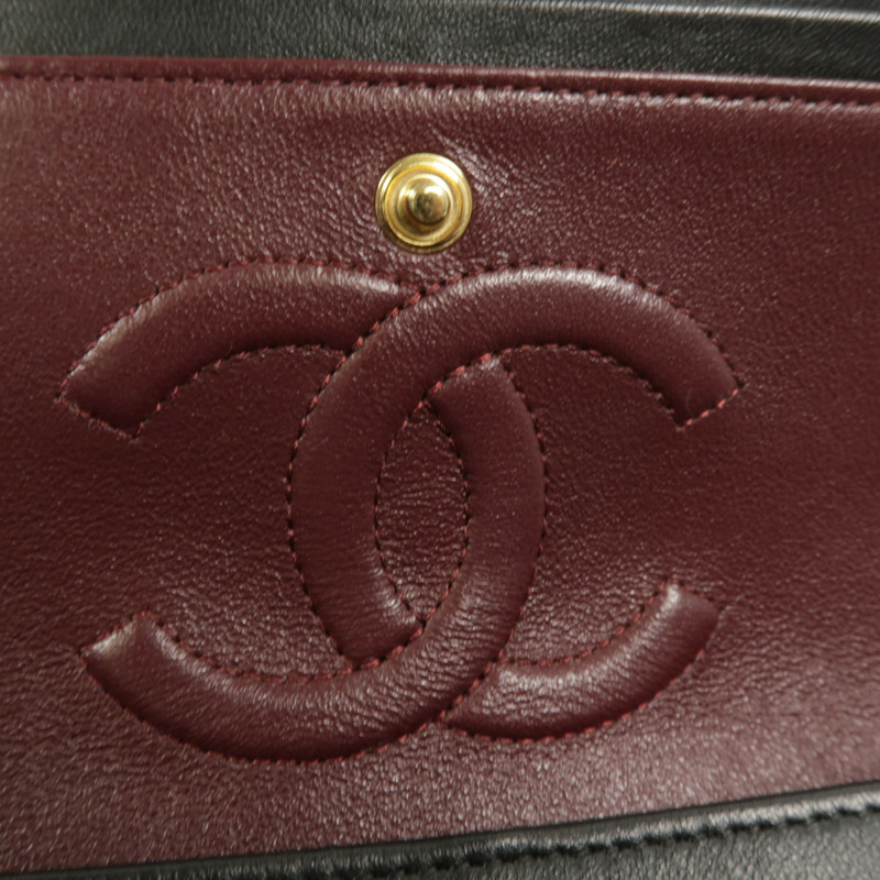 CHANEL 羊皮皮革Classic 25鏈帶肩背袋-5
