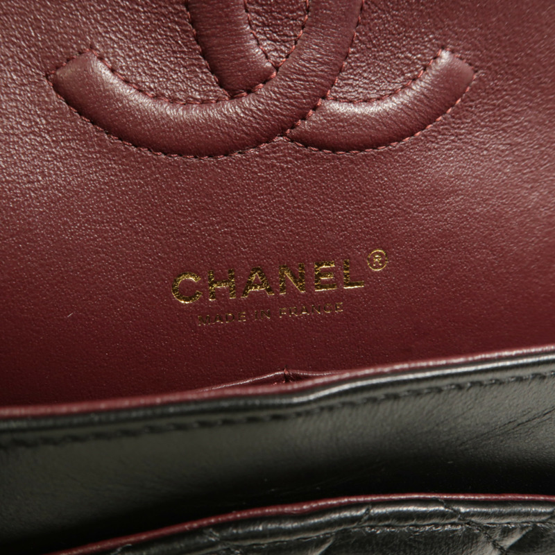 CHANEL 羊皮皮革Classic 25鏈帶肩背袋-6