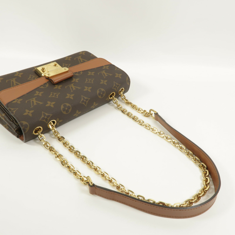 LOUIS VUITTON Monogram Marceau鏈帶肩背袋-8