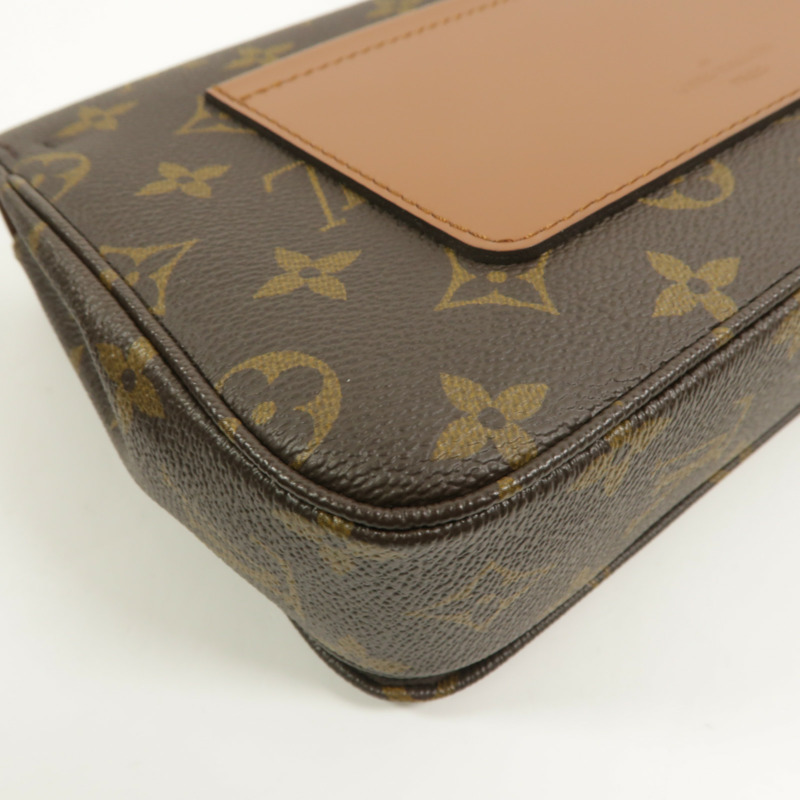 LOUIS VUITTON Monogram Marceau鏈帶肩背袋-14
