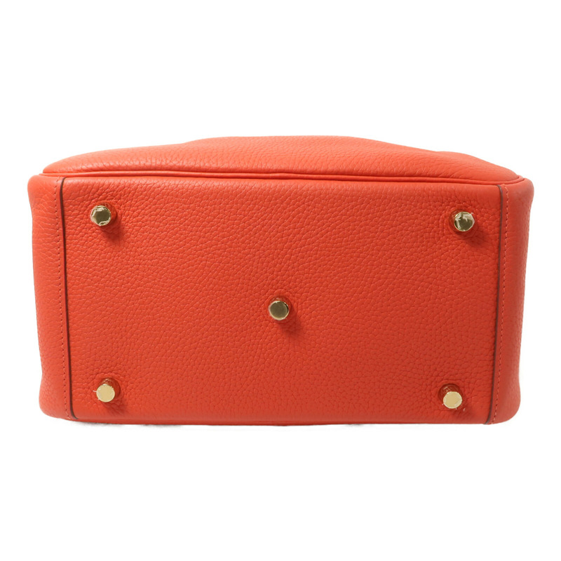 HERMES Clemence皮革Lindy 26手挽肩背兩用袋-3