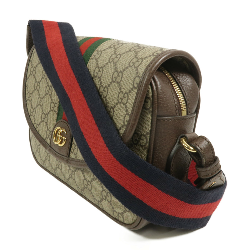 GUCCI 塗層帆布Ophidia small手挽肩背兩用袋-2
