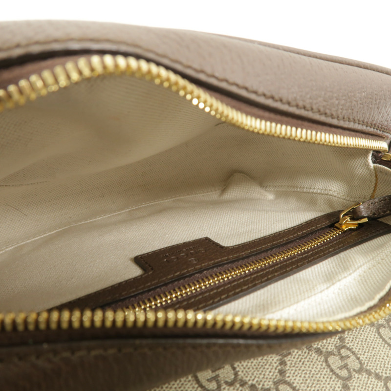 GUCCI 塗層帆布Ophidia small手挽肩背兩用袋-4