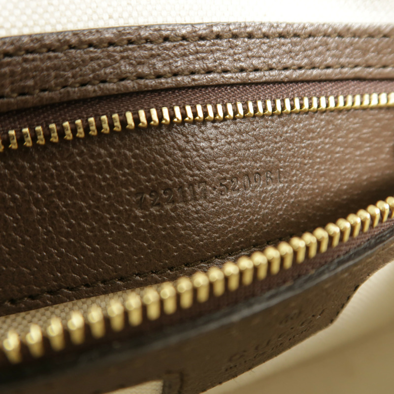 GUCCI 塗層帆布Ophidia small手挽肩背兩用袋-6