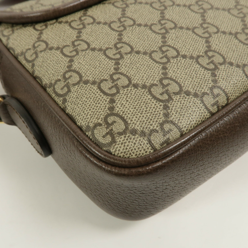 GUCCI 塗層帆布Ophidia small手挽肩背兩用袋-13