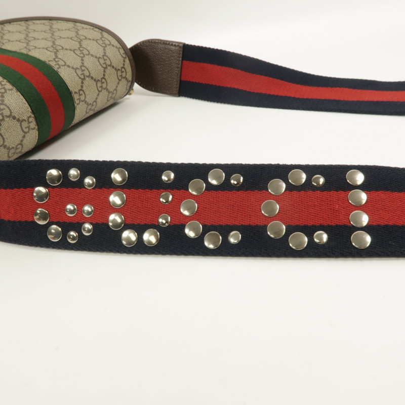 GUCCI 塗層帆布Ophidia small手挽肩背兩用袋-14