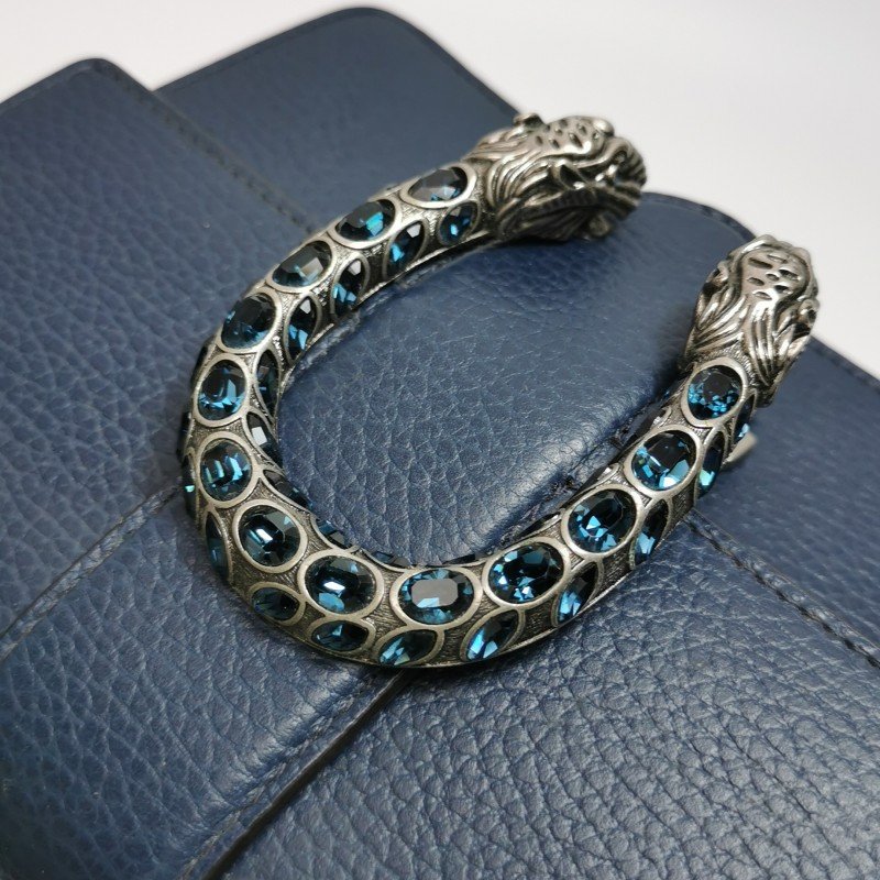 Gucci Dionysus酒神包迷你牛皮純色雙虎頭搭扣斜背包斜背包斜背包-15