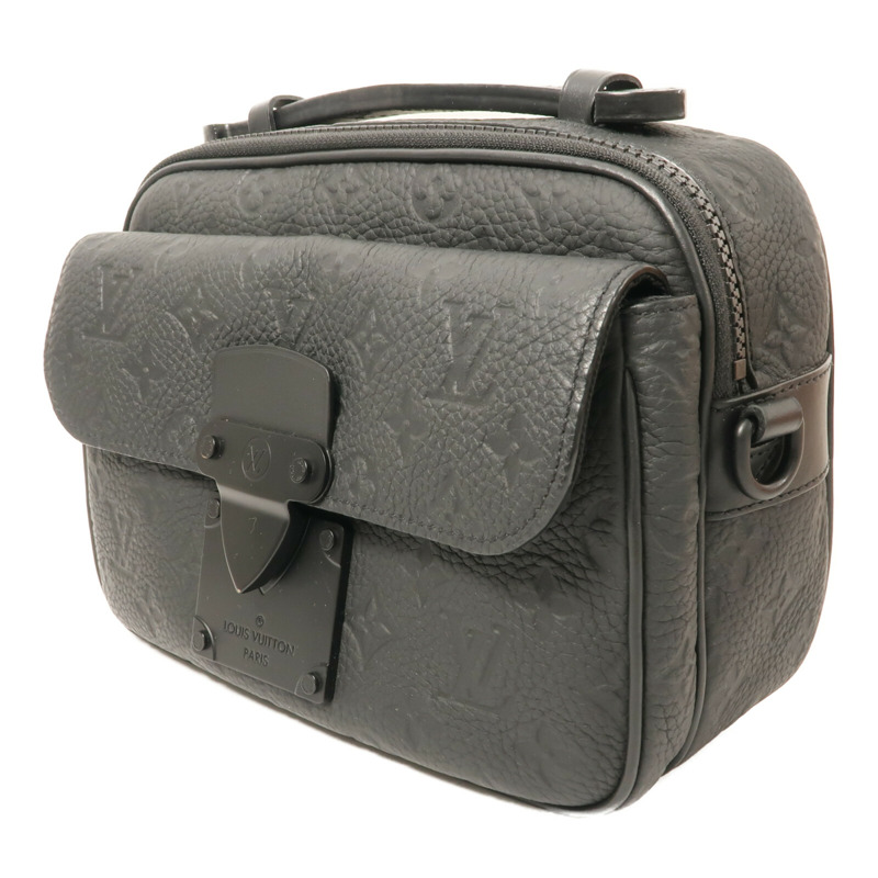 LOUIS VUITTON Monogram Taurillon S Lock肩背袋-2
