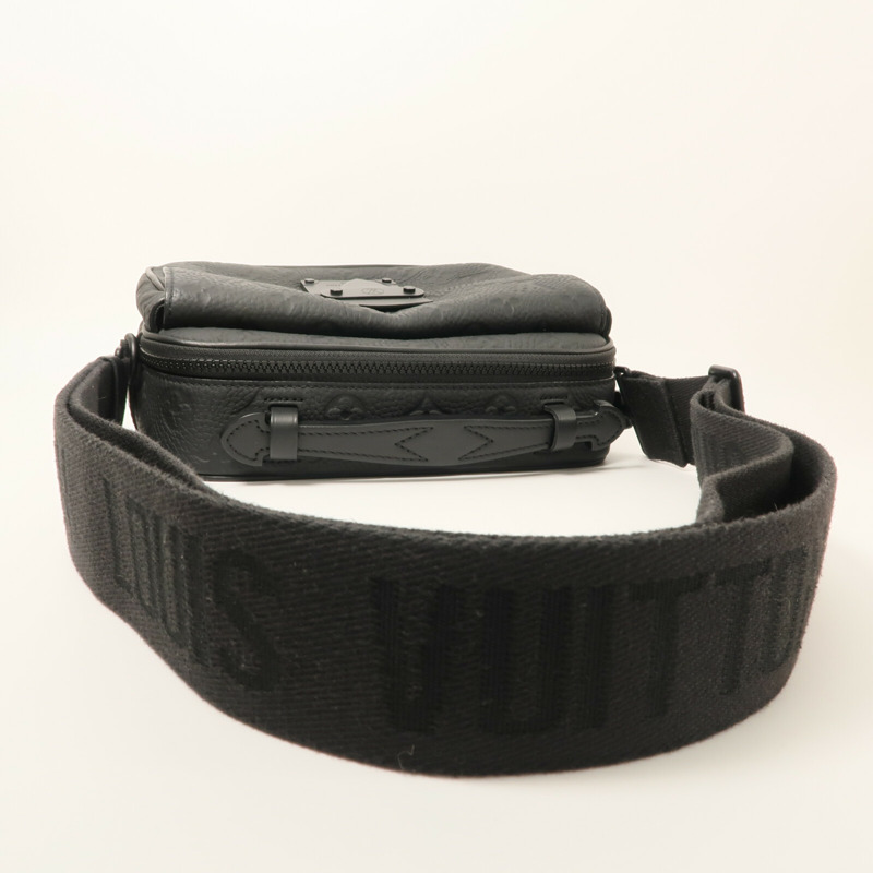 LOUIS VUITTON Monogram Taurillon S Lock肩背袋-7