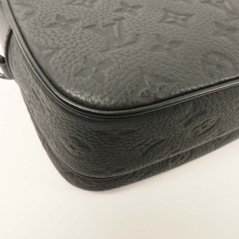 LOUIS VUITTON Monogram Taurillon S Lock肩背袋-11