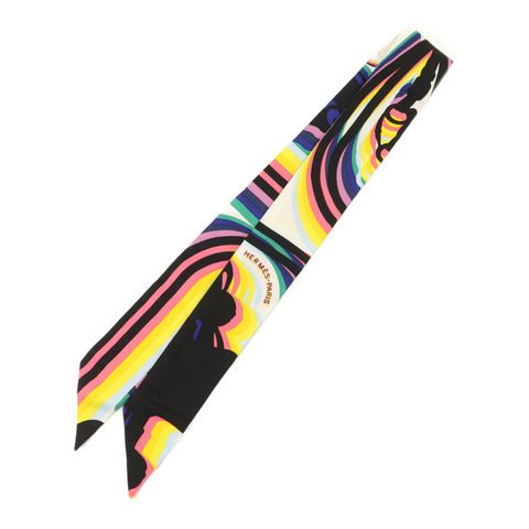 HERMES 絲質Twilly絲巾