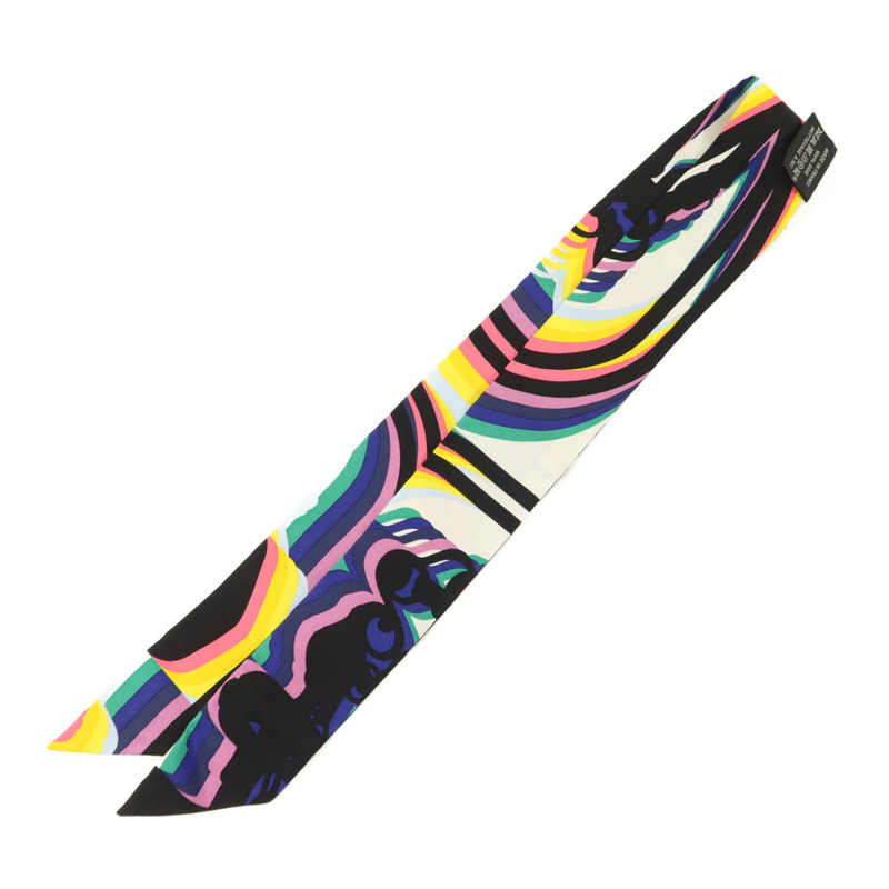 HERMES 絲質Twilly絲巾-1