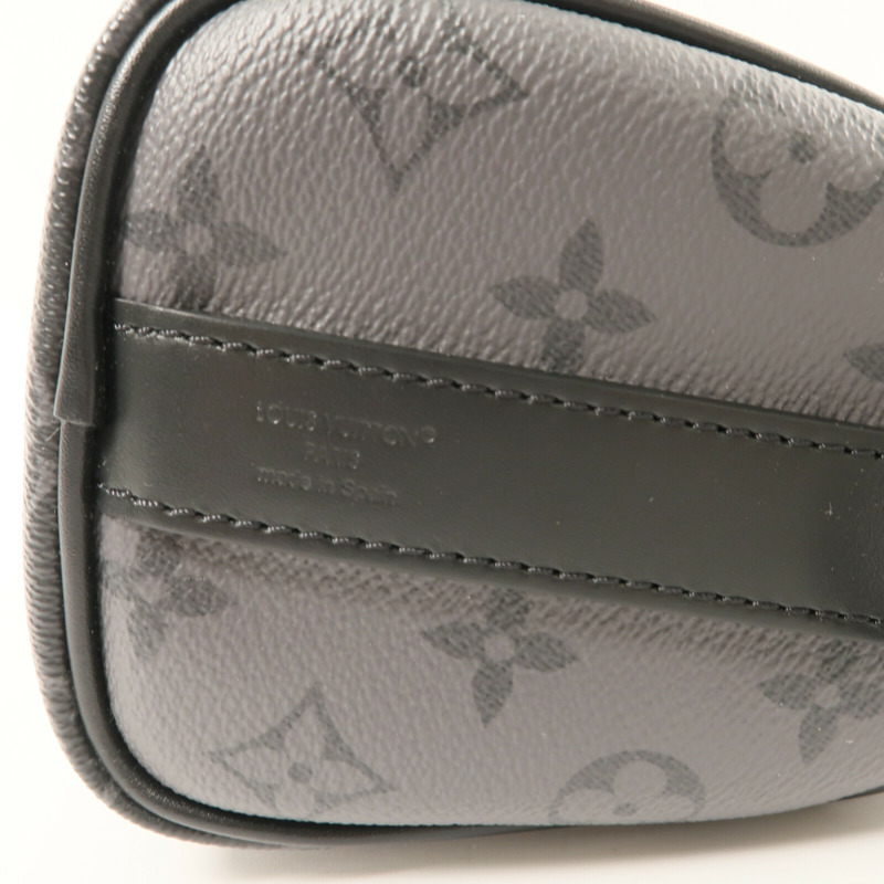 LOUIS VUITTON Monogram Eclipse Keepall Bandouliere 25手挽肩背兩用袋-5