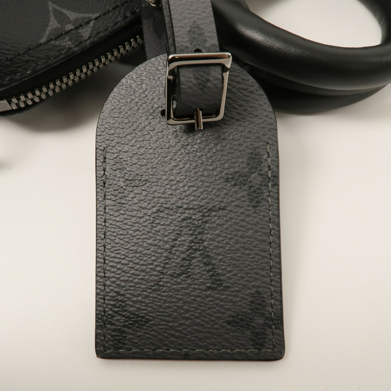 LOUIS VUITTON Monogram Eclipse Keepall Bandouliere 25手挽肩背兩用袋-6