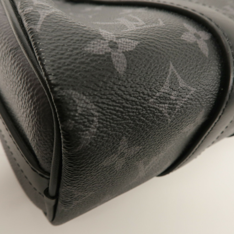 LOUIS VUITTON Monogram Eclipse Keepall Bandouliere 25手挽肩背兩用袋-12