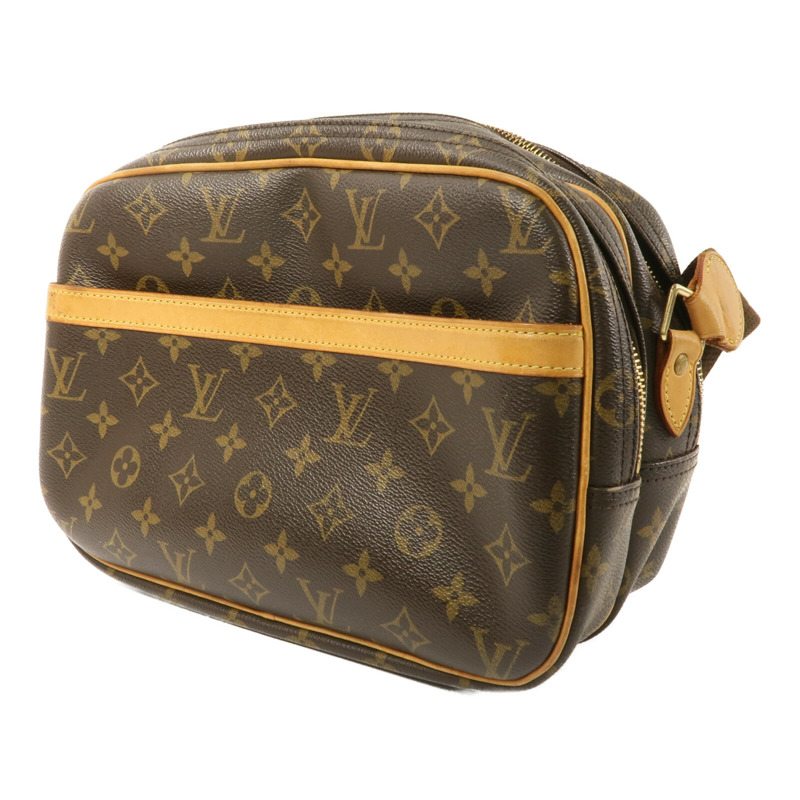 LOUIS VUITTON Monogram Reporter PM肩背袋-2