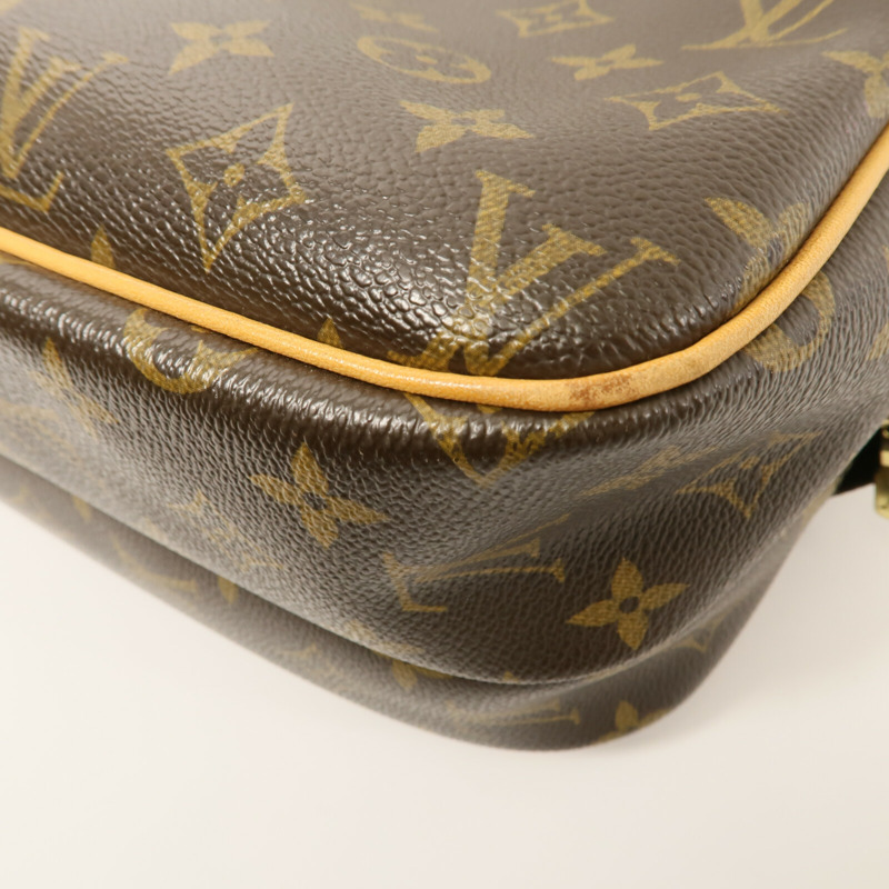 LOUIS VUITTON Monogram Reporter PM肩背袋-8