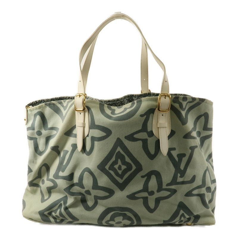 LOUIS VUITTON 帆布Tahitienne GM肩背袋-1