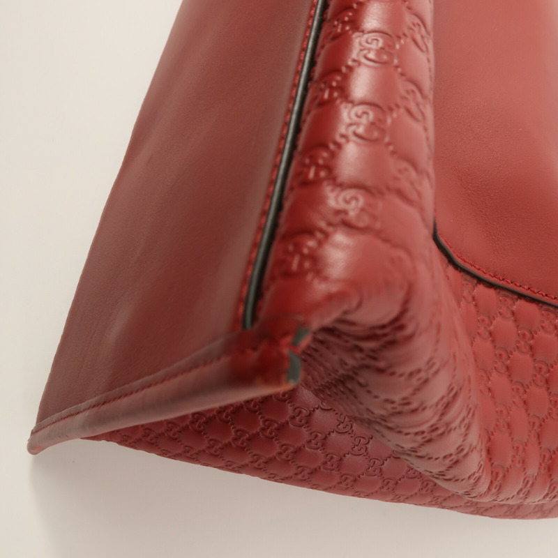 GUCCI 牛皮皮革2 Way Shoulder手挽肩背兩用袋-11