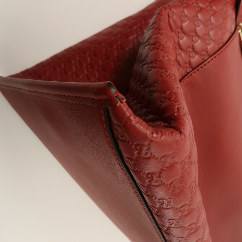 GUCCI 牛皮皮革2 Way Shoulder手挽肩背兩用袋-14