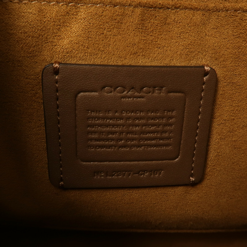 COACH 牛皮皮革Shoulder Bag肩背袋-6