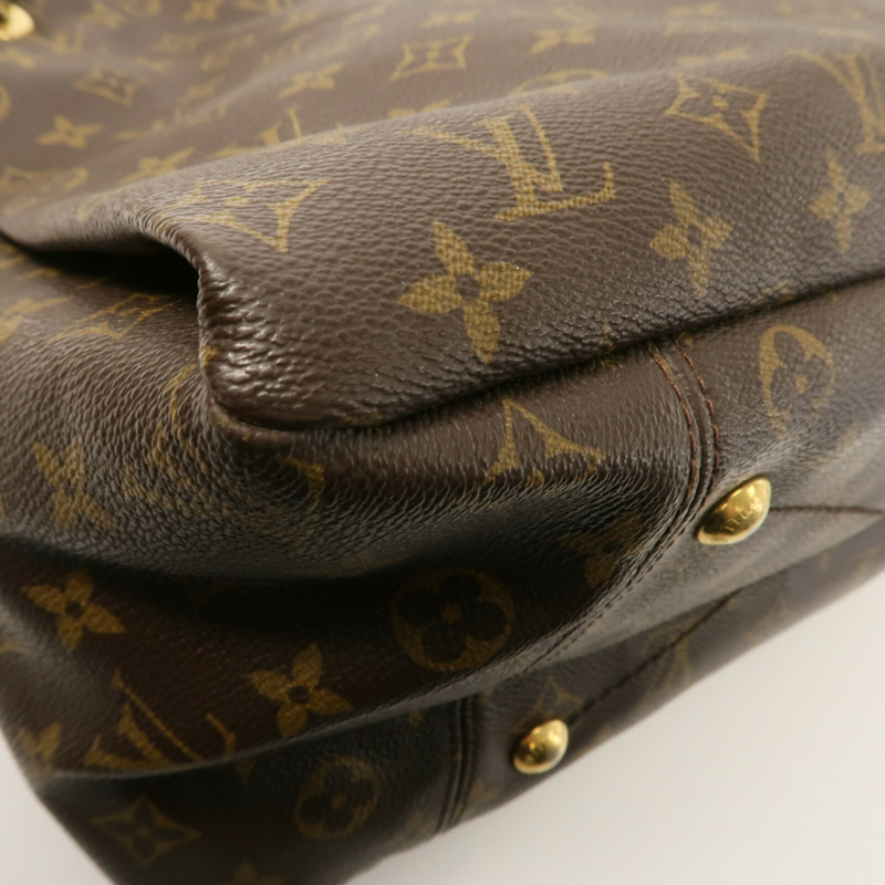LOUIS VUITTON Monogram Artsy MM肩背袋-8