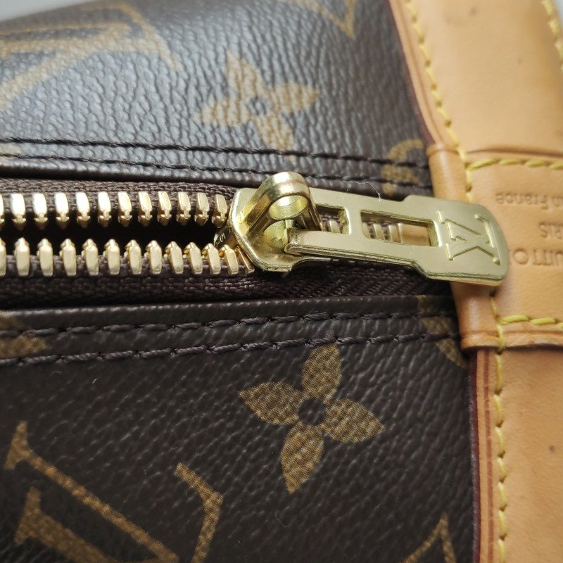 Louis Vuitton (LV) Alma小號植鞣革Monogram印花貝殼包手提包-10