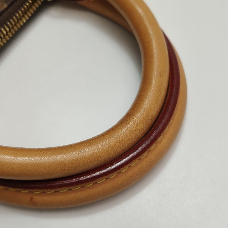 Louis Vuitton (LV) Alma小號植鞣革Monogram印花貝殼包手提包-16