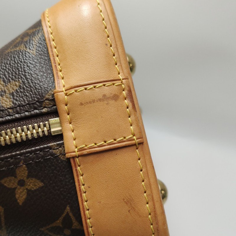 Louis Vuitton (LV) Alma小號植鞣革Monogram印花貝殼包手提包-18