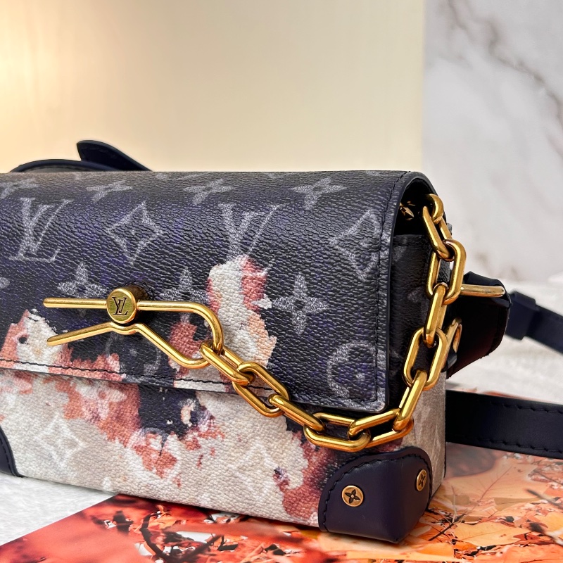 LV Steamer 火焰系列2024春夏款火燒雲 晶片款-16