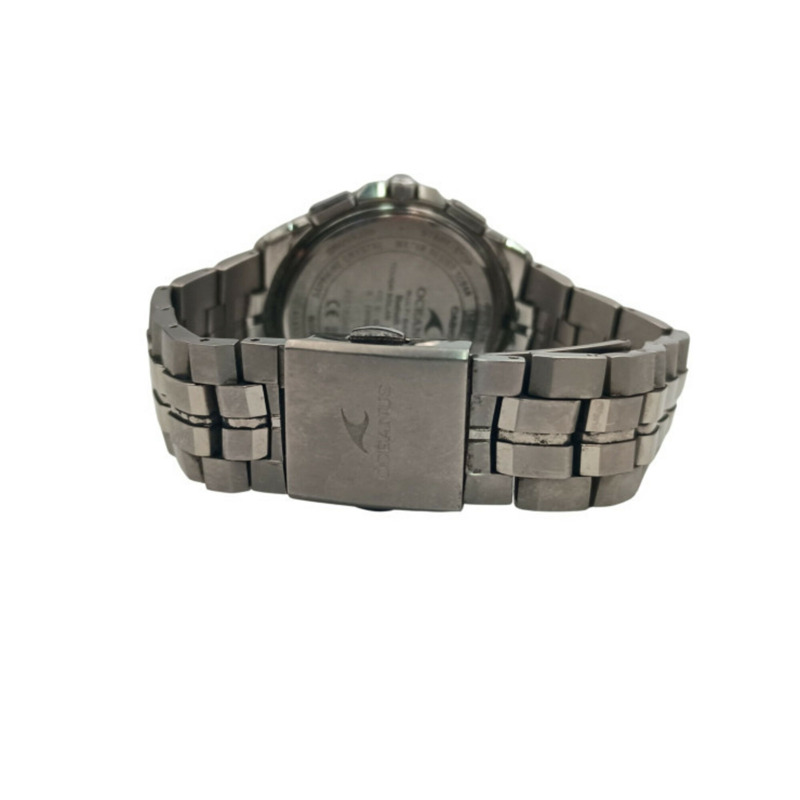 卡西歐 Oceanus Manta S5000 系列 OCW-S5000-1AJF 黑色錶盤鈦金屬男士模擬腕錶-6