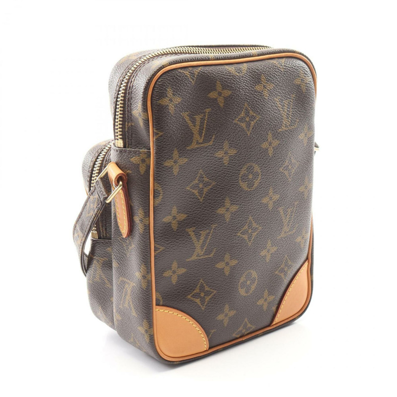 路易威登 Amazon Monogram 肩背包/手提包，塗層帆布和皮革，女士，棕色，M45236-1