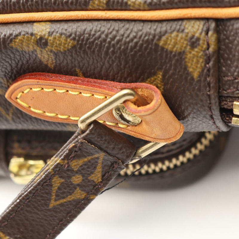 路易威登 Amazon Monogram 肩背包/手提包，塗層帆布和皮革，女士，棕色，M45236-8