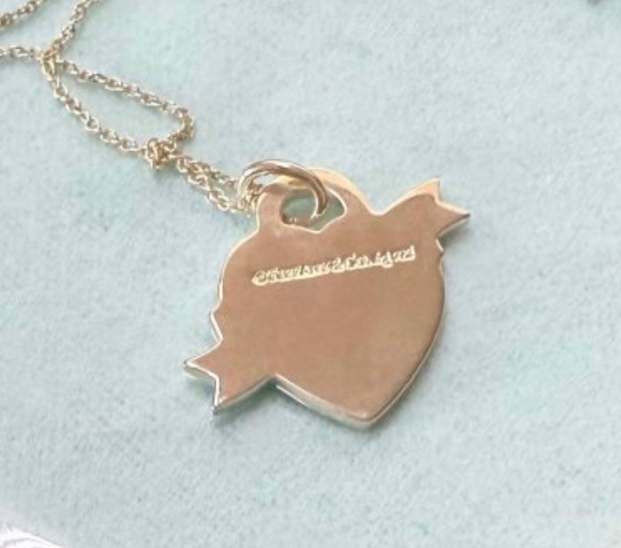 Tiffany&Co. 銀製緞帶項鍊-1