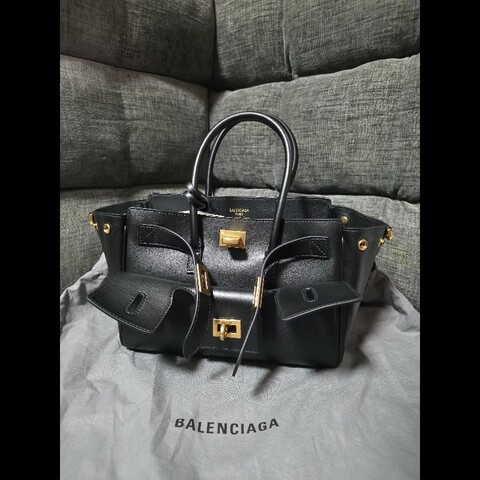 [全新] Balenciaga 巴黎世家 Bel air 黑金 mini