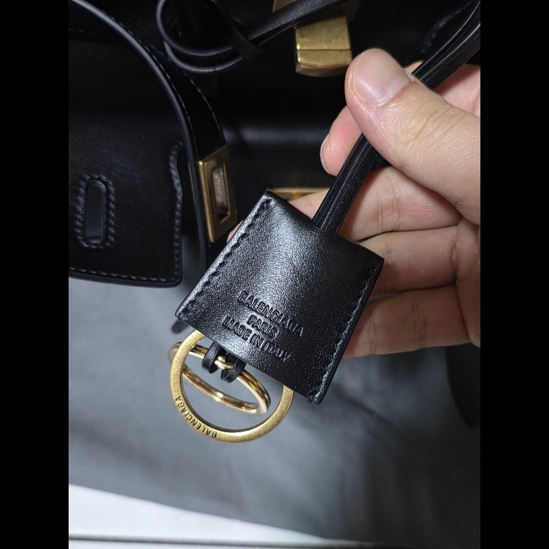 [全新] Balenciaga 巴黎世家 Bel air 黑金 mini-5