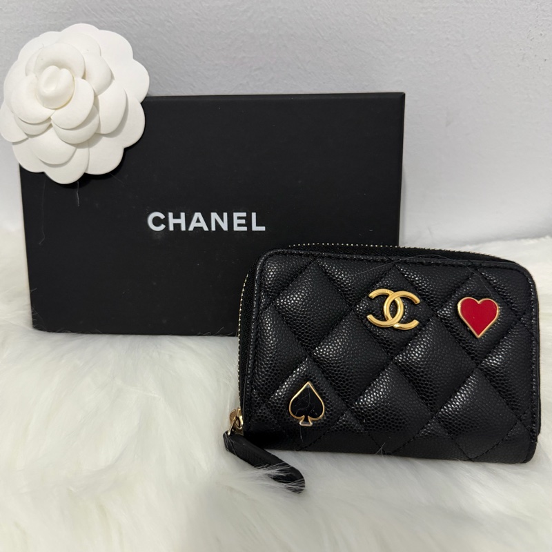 Chanel撲克牌零錢包-0