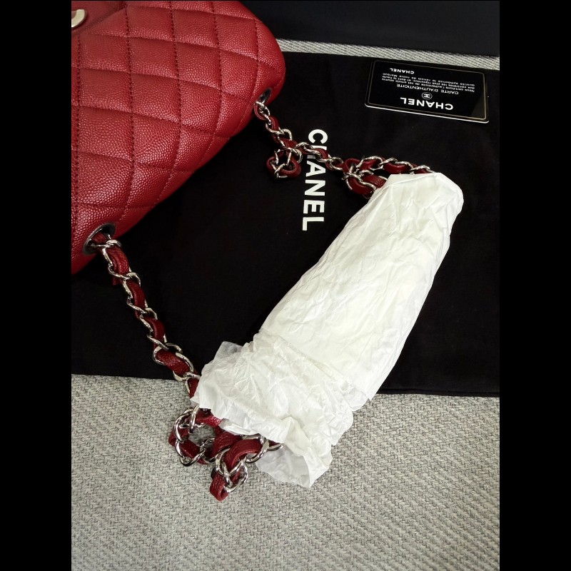 香奈兒經典cf17荔枝牛皮-4