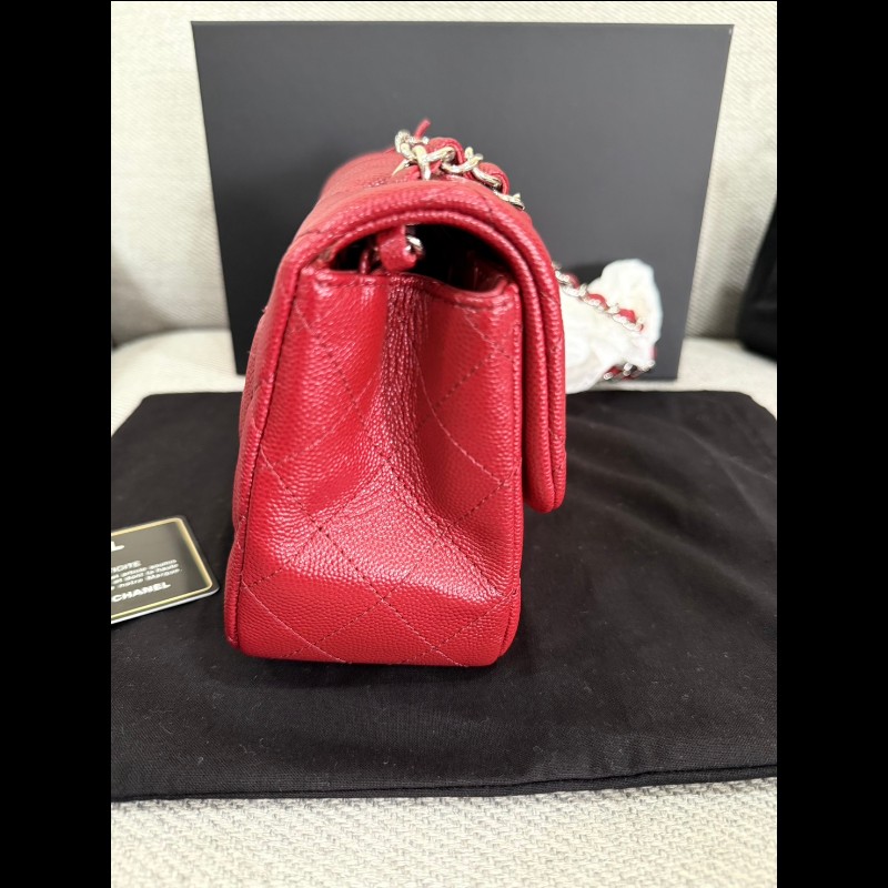 香奈兒經典cf17荔枝牛皮-8