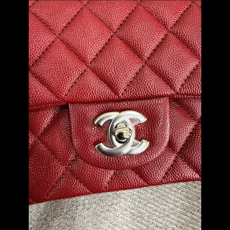 香奈兒經典cf17荔枝牛皮-12