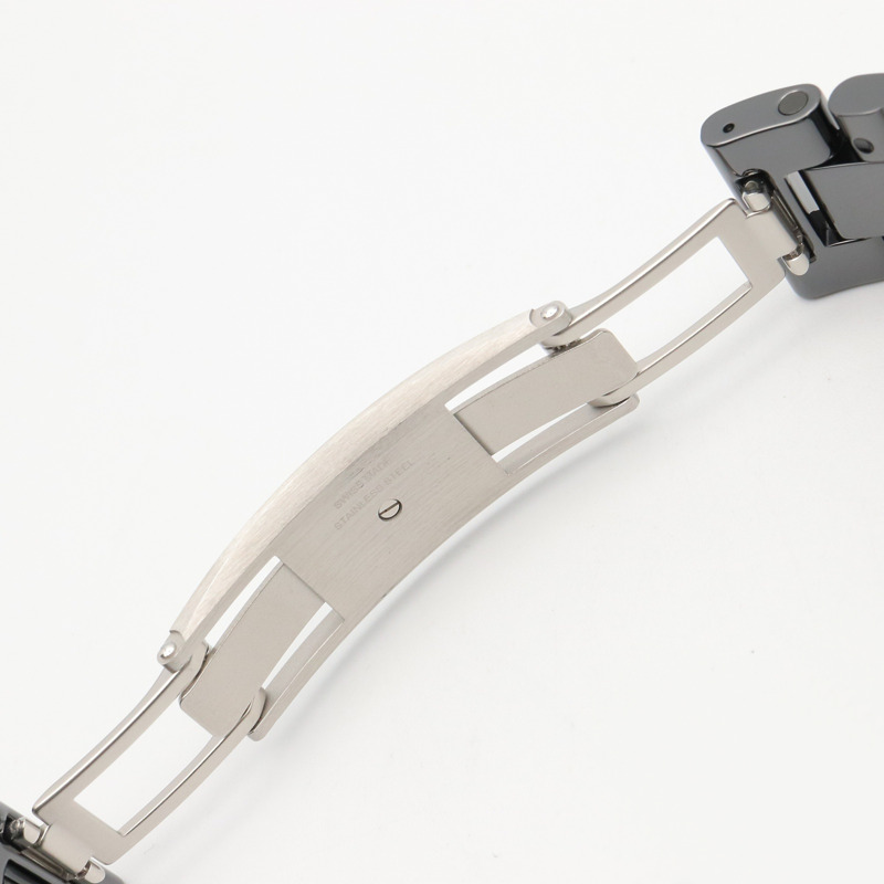 香奈兒 Mademoiselle J12 La Pausa 陶瓷男士腕錶，黑色，型號 H7609-15