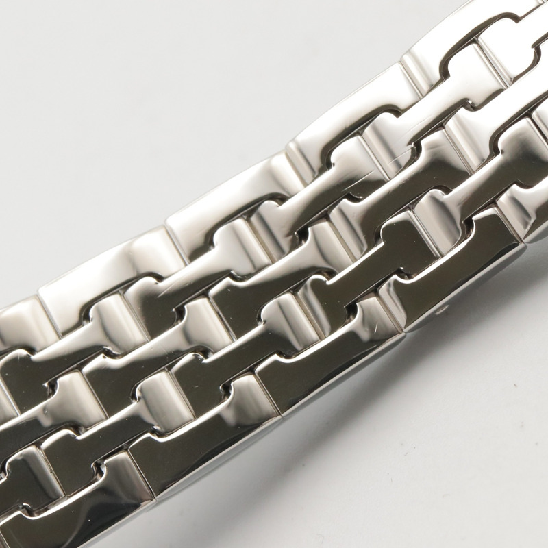 愛馬仕 H-Watch 鑲鑽錶圈女士腕錶 不鏽鋼 象牙色 HH1.230-14