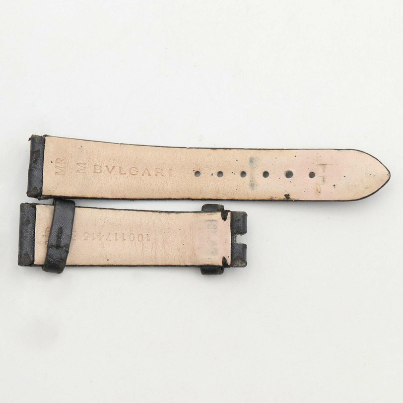 寶格麗 (Bulgari) Astrale Cerchi 系列鑽石及彩色寶石腕錶，18K 玫瑰金 (PG)，鑲鑽，皮錶帶，女士款，白色錶殼，AEP36G-12