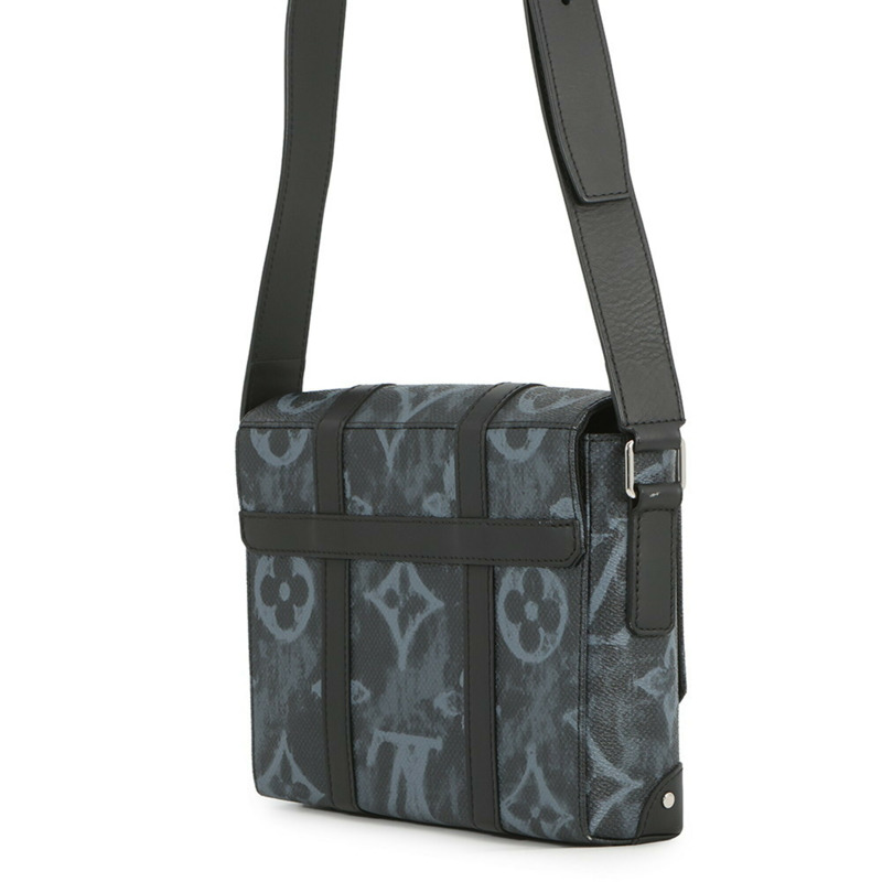 路易威登 Monogram Pastel Trunk PM M57271 Virgil Abloh 黑色男士手提包-1