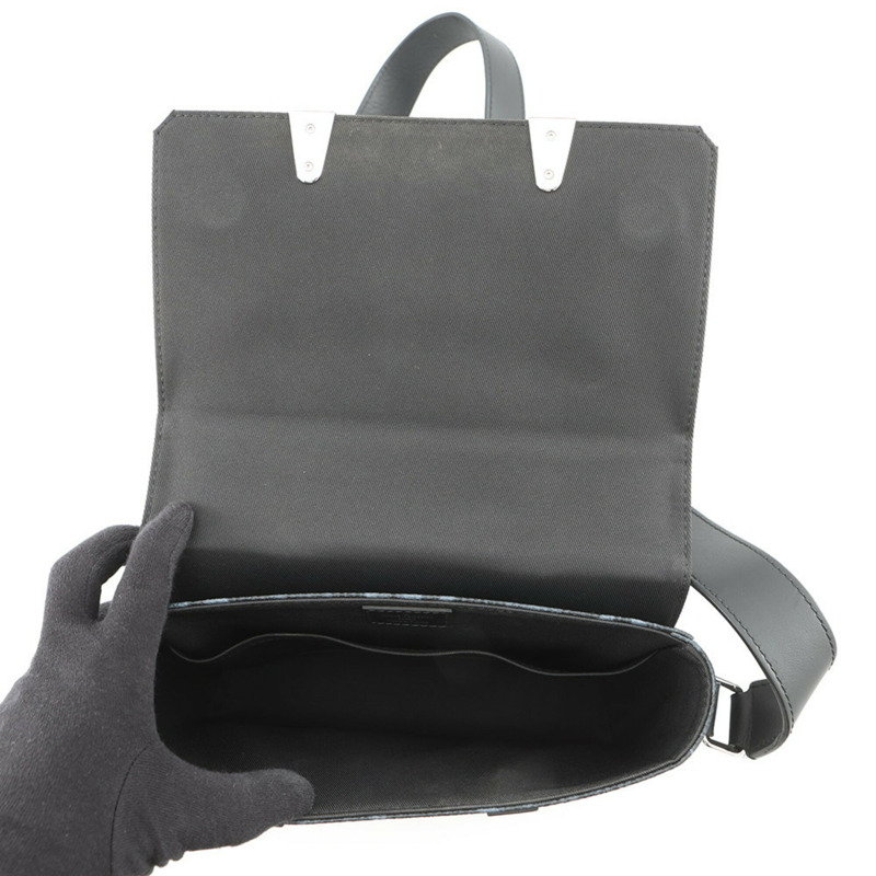 路易威登 Monogram Pastel Trunk PM M57271 Virgil Abloh 黑色男士手提包-4