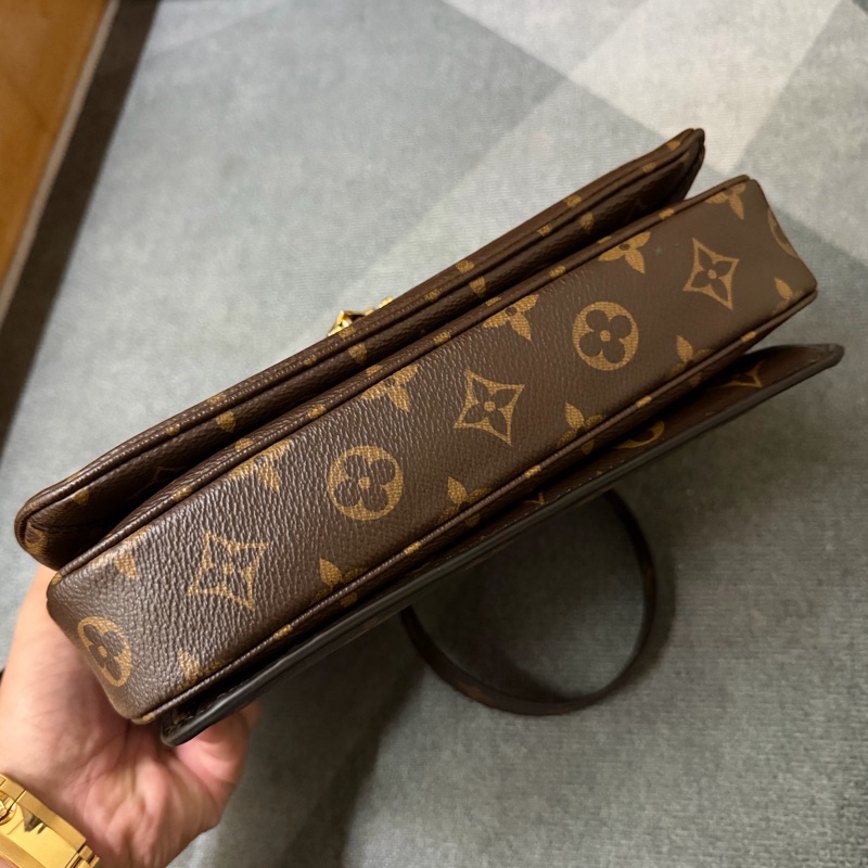 Lv老花郵差包/斜背包（M44875)-4